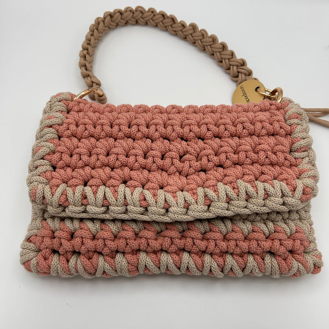 CLASSIC Bag Terracotta and Beige